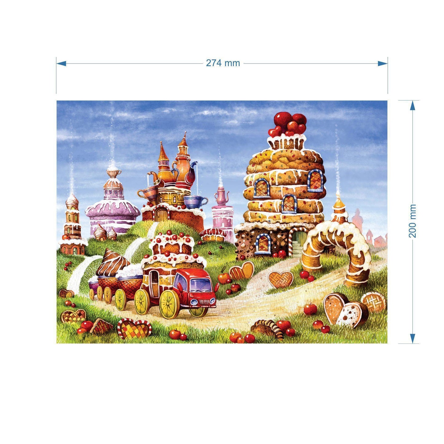 DaVICI Exclusive Holzpuzzles - Kuchenberge.