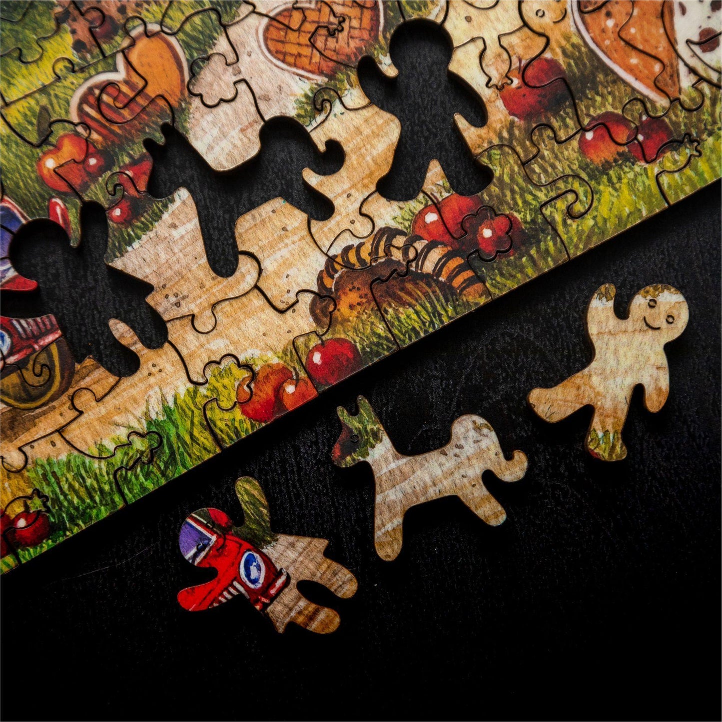 DaVICI Exclusive Holzpuzzles - Kuchenberge.