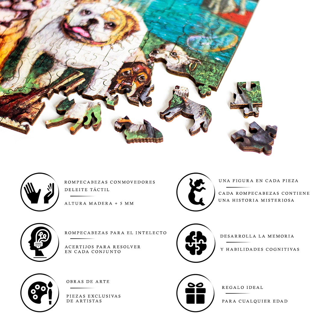 puzzles de madera para adultos