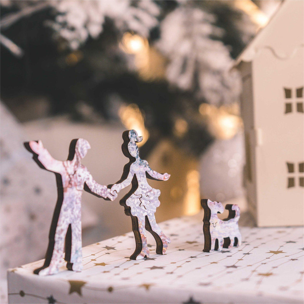 DaVICI Exclusive Holzpuzzles - Winterträume.
